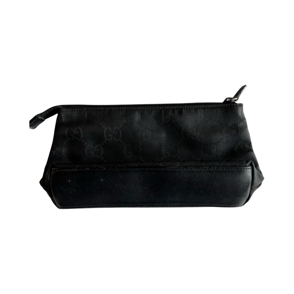 GUCCI Nylon Monogram Cosmetic Pouch black - Picture 5 of 9